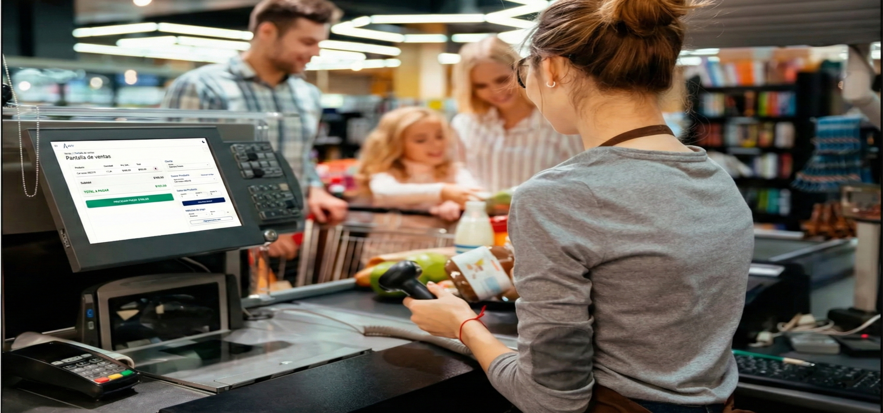 Operación eficiente en tienda minorista.